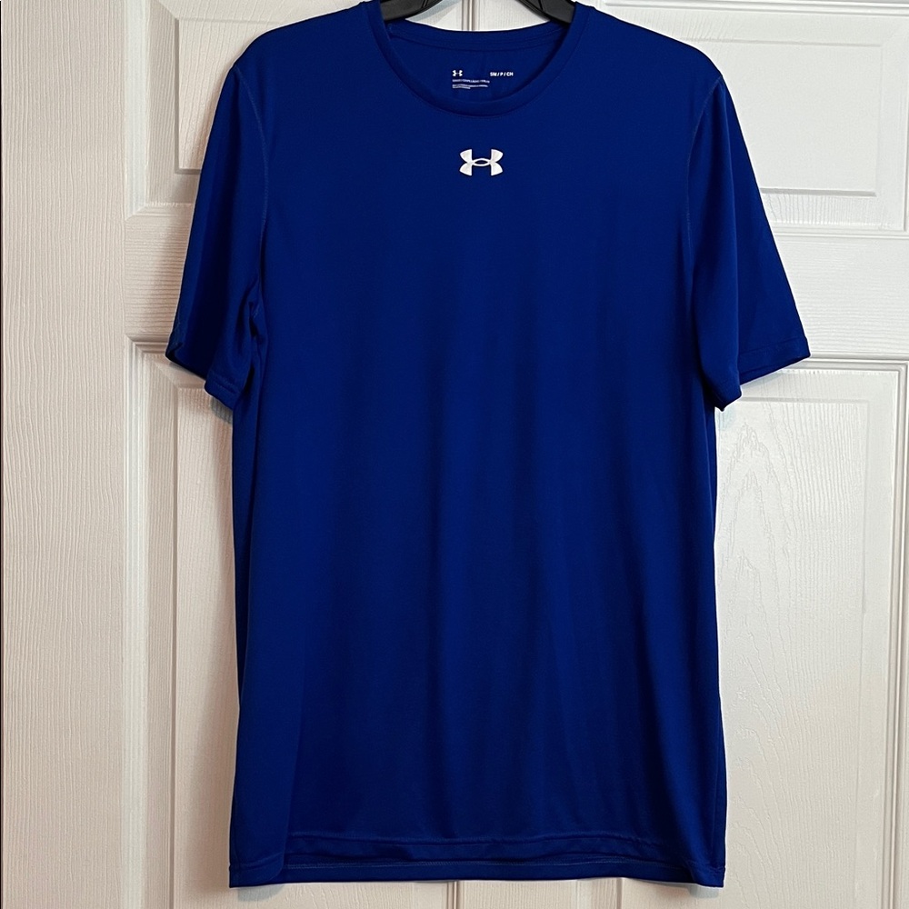 Under Armour Men’s Short Sleeve Performance T‑Shirt Dark Blue Size S